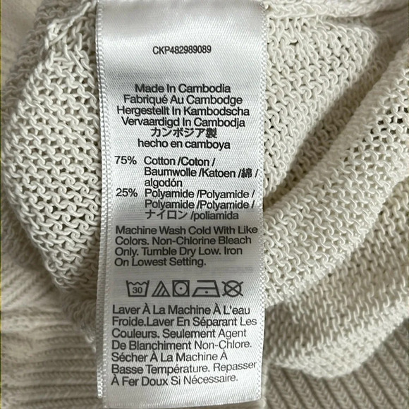 Madewell Loose Knit Crewneck Sweater - Size Small - Picture 5 of 8